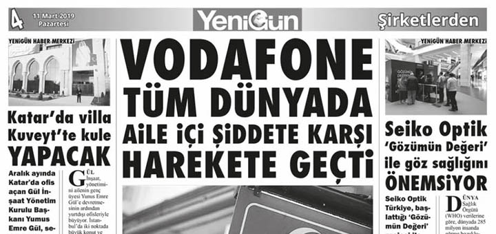 Gül İnşaat, YeniGün Gazetesinde